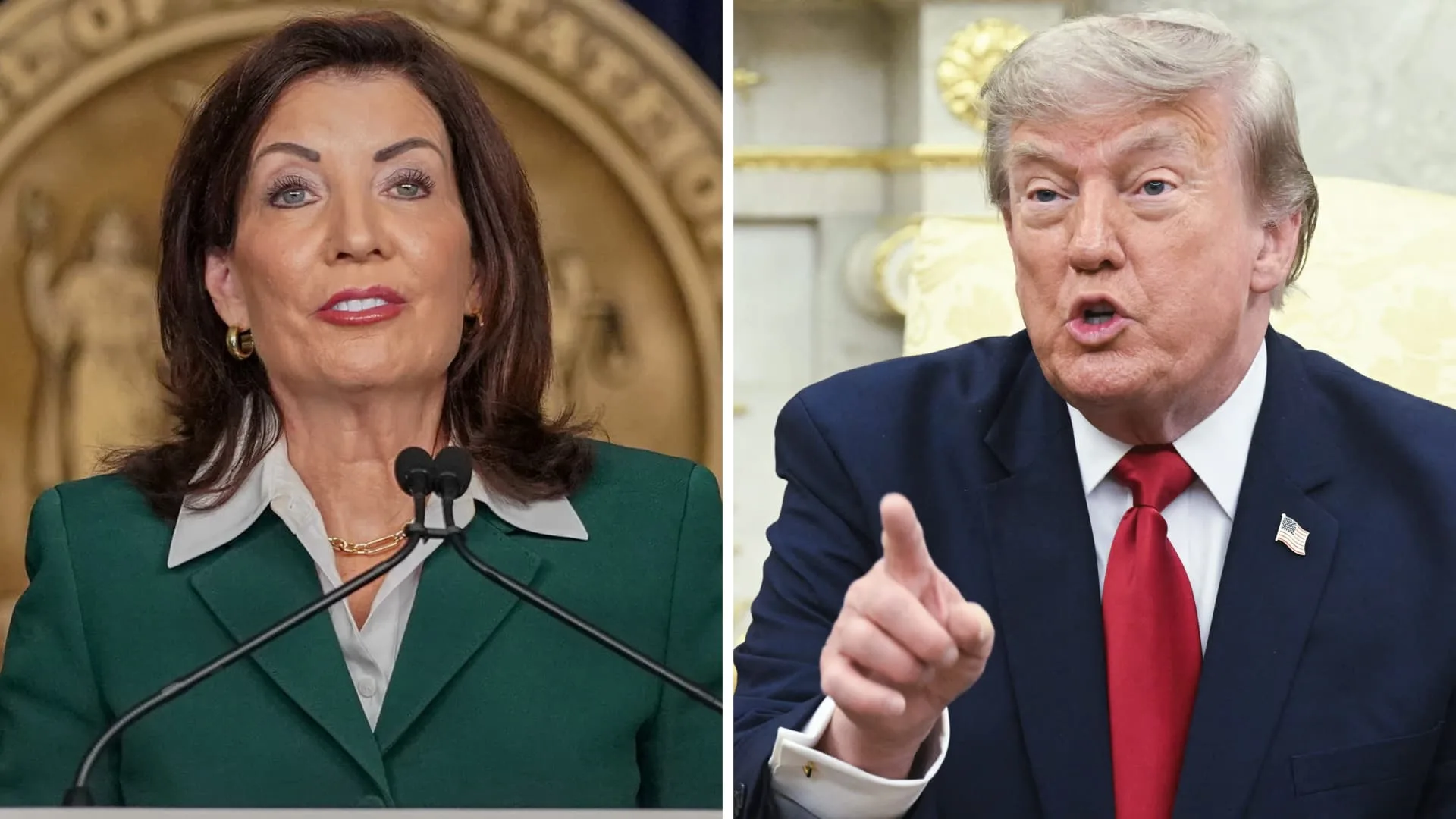 Trump Slams Gov. Kathy Hochul Over New York AI Data Center Moratorium
