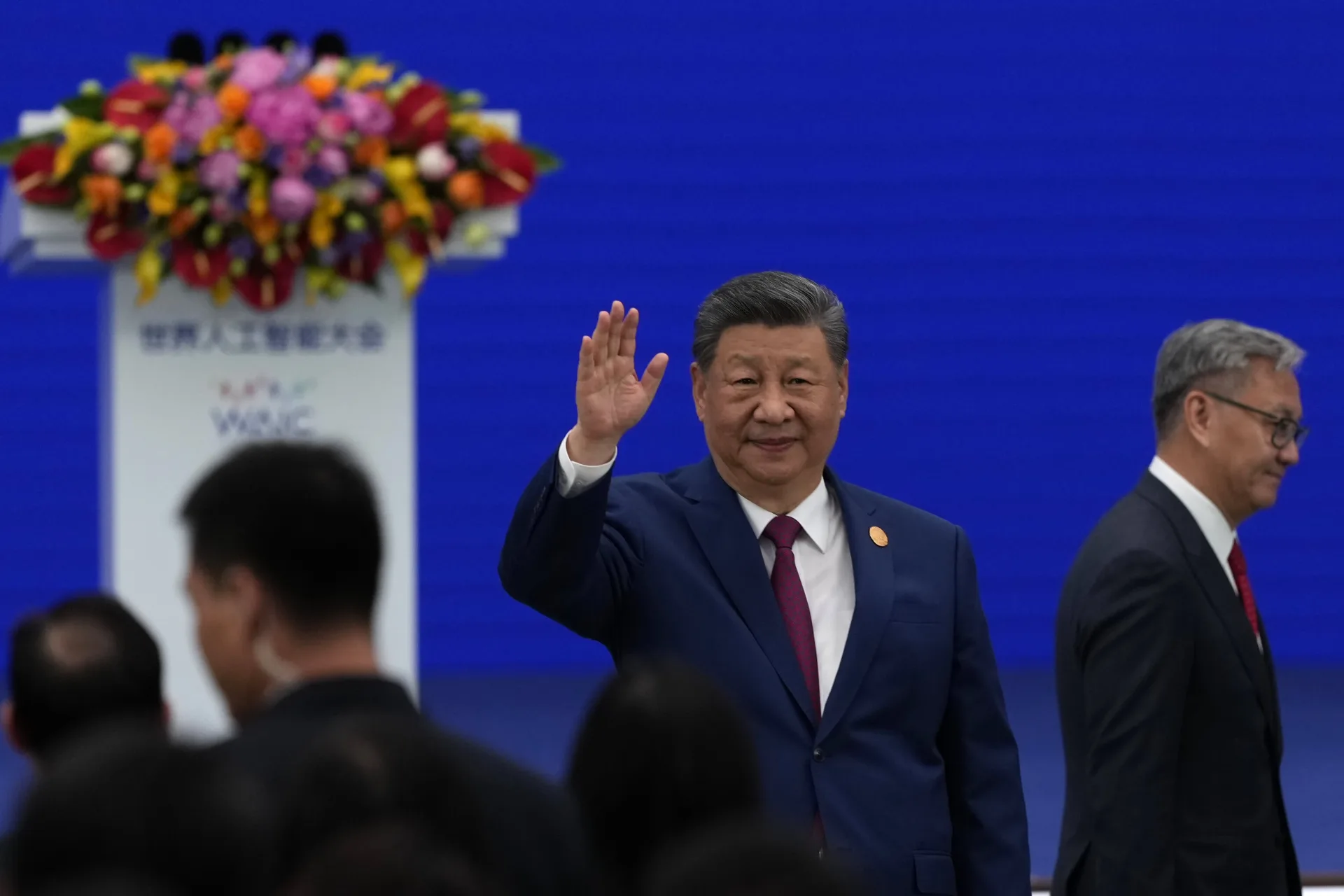 China positions as AI partner to developing world; pledges 5,000 trainings (mentions NVDA)